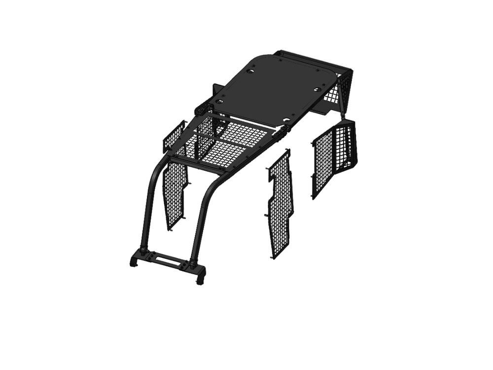 Screens Sweeps fits John Deere 850K Bulldozer - Bedrock Attachments
