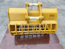 Skeleton Bucket fits CAT 305/E2, 305.5E2, 306, 0.22m3, 36in, 45mm Pins-EB306S-36-0.22-Excavator Bucket-Bedrock Attachments