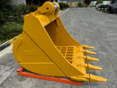 Skeleton Bucket fits CAT324 1.59m3, 54in, 2 x 90mm Pins, CB Linkage - EB324CBS-54-1.59 - Excavator Bucket - Bedrock Attachments