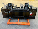 Skid Steer Loader Grapple Buckets 1829 mm (75 in), bolt - on cutting edge - SKGRBU-75 - Skid Steer - Bedrock Attachments