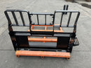 Skid Steer Loader HD Fork Carriage, 57in - SKFCHD - Skid Steer Fork - Bedrock Attachments