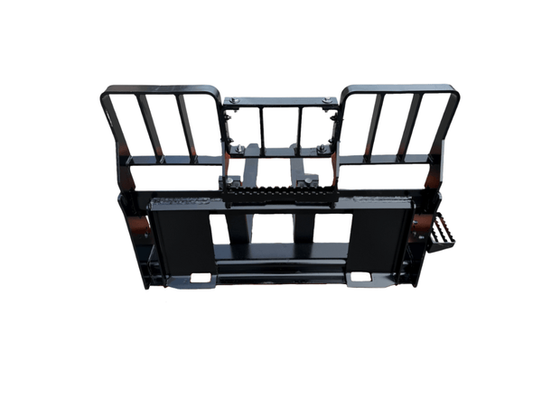 Skid Steer Loader HD Fork Carriage, 57in - SKFCHD - Skid Steer Fork - Bedrock Attachments