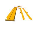 Tailgate for John Deere 410E - 02 Articulated Truck - ATJ410-02 - Articulated Truck Tailgates - Bedrock Attachments