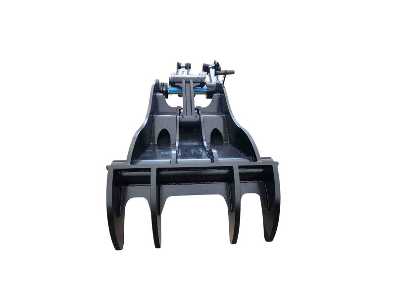 Thumb fits 110mm Pin Excavators, PIN GRABBER, 4 Teeth, 110mm Pin, 60 in Bucket, Wide - EPT110 - PG4T60W - Partial Rotation Thumb - Bedrock Attachments