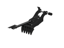 Thumb fits 65mm Pin Excavators, PIN GRABBER, 5 Teeth, 65mm Pin, 36 In Bucket - EPT65-PG5T36 - Partial Rotation Thumb - Bedrock Attachments