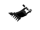 Thumb fits 65mm Pin Excavators, PIN GRABBER, 5 Teeth, 65mm Pin, 36 In Bucket - EPT65-PG5T36 - Partial Rotation Thumb - Bedrock Attachments