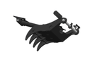 Thumb fits 65mm Pin Excavators, PIN ON, 4 Teeth, 65mm Pin, 36 In Bucket - EPT65-PO4T36 - Partial Rotation Thumb - Bedrock Attachments
