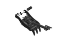 Thumb fits 70mm Pin Excavators, PIN ON, 3 Teeth, 70mm Pin, 30 In Bucket - EPT70-PO3T30 - Partial Rotation Thumb - Bedrock Attachments