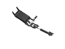 Thumb fits 80mm Pin Excavators, PIN GRABBER, 2 Teeth, 80mm Pin, 36 In Bucket - EPT80-PG2T36 - Partial Rotation Thumb - Bedrock Attachments