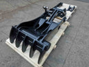 Thumb fits 80mm Pin Excavators, PIN ON, 5 Teeth, 80mm Pin , 48 In Bucket - EPT80 - PO5T48 - Partial Rotation Thumb - Bedrock Attachments