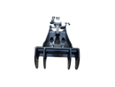 Thumb fits 90mm Pin Excavators, PIN GRABBER, 4 Teeth, 90mm Pin, 54 in Bucket - EPT90 - PG4T54 - Partial Rotation Thumb - Bedrock Attachments