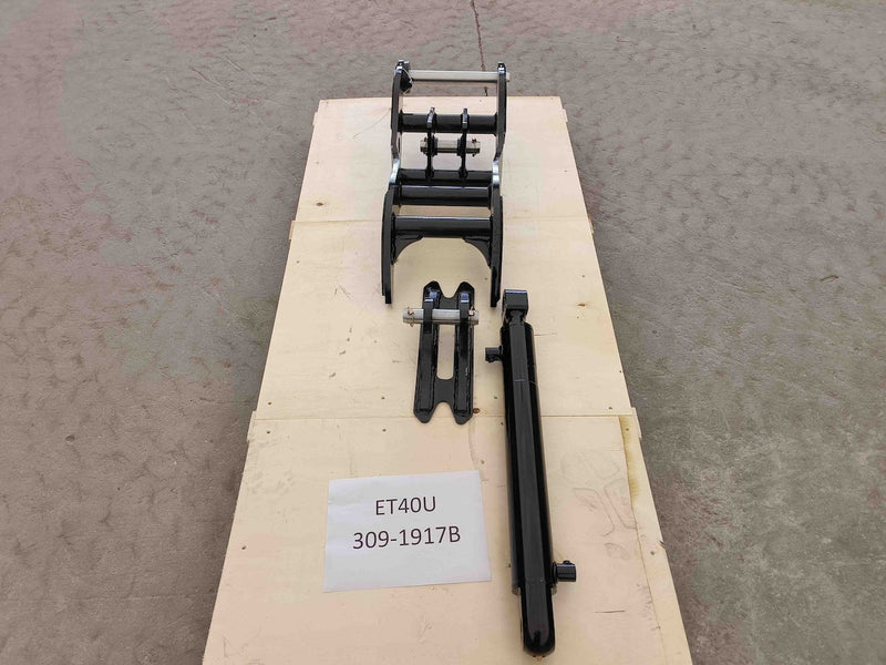 Thumb fits CAT 303.5 304 304.5, 40mm Pin, Upgraded Version - ET40U - Partial Rotation Thumb - Bedrock Attachments