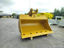Tilt Ditch Cleaning Bucket fits CAT 312, 60in, 0.57m3, 2 x 65mm Pins - ETB312CL-60-0.57 - Excavator Bucket - Bedrock Attachments