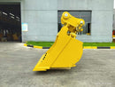 Tilt Ditch Cleaning Bucket fits CAT 320, 60in, 0.9m3, 2 x 80mm Pins, B Linkage - ETB320BCL-60-0.9 - Excavator Bucket - Bedrock Attachments