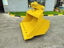 Tilt Ditch Cleaning Bucket fits CAT 320, 79in, 1.23m3, 2 x 80mm Pins, B Linkage - ETB320BCL-79-1.23 - Excavator Bucket - Bedrock Attachments