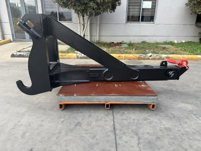 Wheel Loader Jib Boom for Fusion Quick Coupler, 155in - WLJ-FC155 - Loader Bucket - Bedrock Attachments