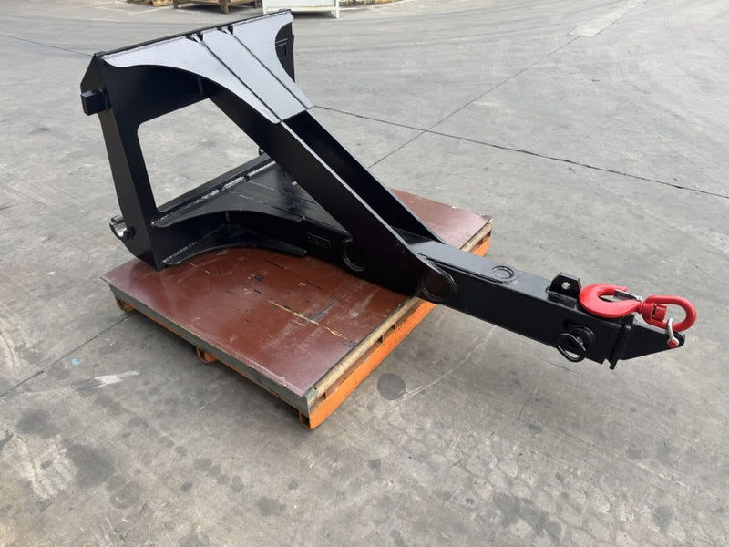 Wheel Loader Jib Boom for ISO Quick Coupler, 165in - WLJ-ISO165 - Loader Bucket - Bedrock Attachments