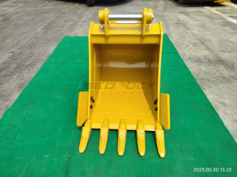 24in General Purpose Excavator Bucket fits CAT 416 Excavator-EBWY416HD-24in-0.3-Excavator Bucket-Bedrock Attachments