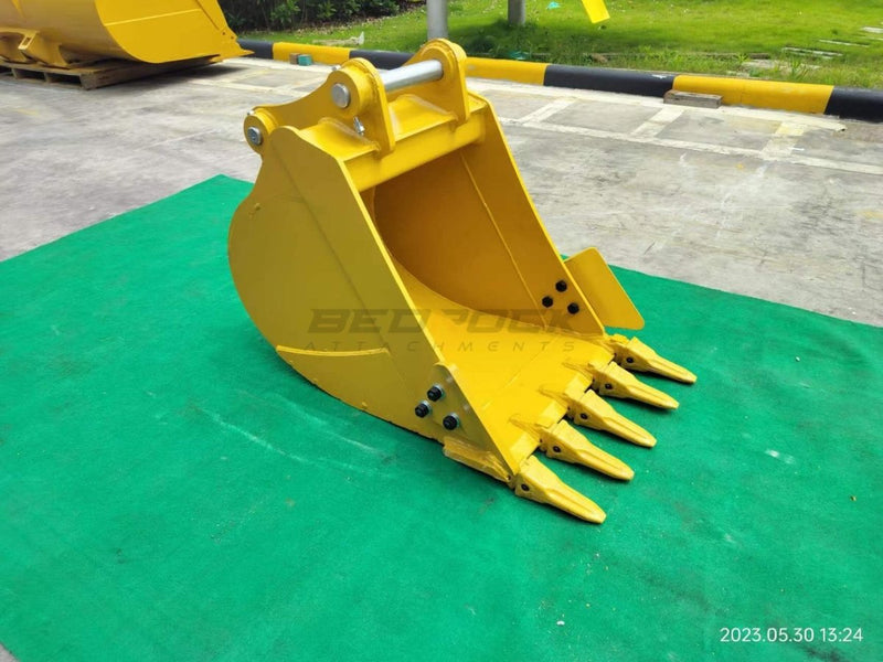 24in General Purpose Excavator Bucket fits CAT 416 Excavator-EBWY416HD-24in-0.3-Excavator Bucket-Bedrock Attachments