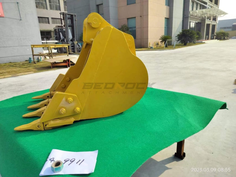 24in Heavy Duty Excavator Bucket fits CAT 305/E2,305.5E2,306 Excavator-EBWY306HD-24in-0.12-Excavator Bucket-Bedrock Attachments