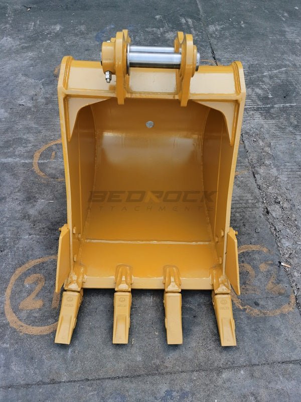 25” Heavy Duty Excavator Bucket fits CAT 305 Excavator-EB305GP-25in-0.2-Excavator Bucket-Bedrock Attachments