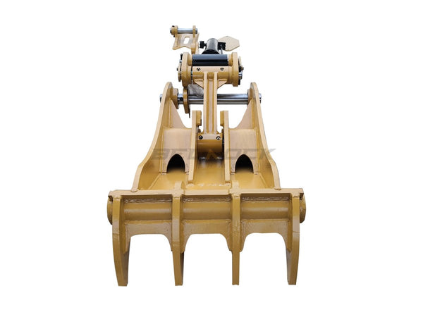 4 Tooth Progressive Thumb, 36” Pin On, 311 312 314-ET65-PO4T36-Excavator Full Rotation Thumb-Bedrock Attachments