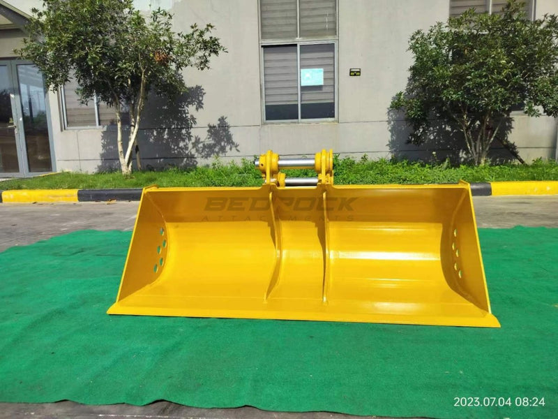 47” Excavator Cleaning Bucket fits CAT 303.5C/D/E 303C/E 304D/E Excavator-EBWY304CL-47in-0.17-Excavator Bucket-Bedrock Attachments