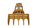 5 Tooth Progressive Thumb, 48” Grabber 315 316 318-ET70-PG5T48-Excavator Full Rotation Thumb-Bedrock Attachments