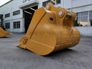 54” Heavy Duty Excavator Bucket fits CAT 326 Excavator-EB326GP-54in-1.4-Excavator Bucket-Bedrock Attachments