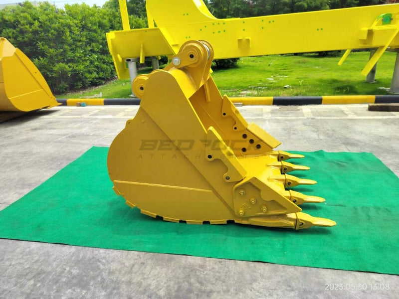 54in General Purpose Excavator Bucket fits CAT 320 Excavator-EBWY320HD-54in-1.2-Excavator Bucket-Bedrock Attachments