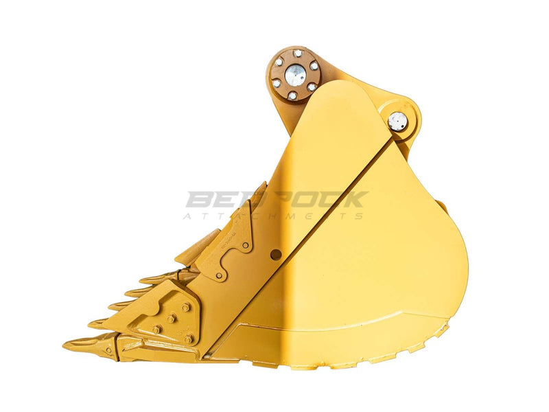 54in Heavy Duty Excavator Bucket fits CAT 336E,349E/F,352F Excavator-EBWY349HD-54in-1.87-Excavator Bucket-Bedrock Attachments