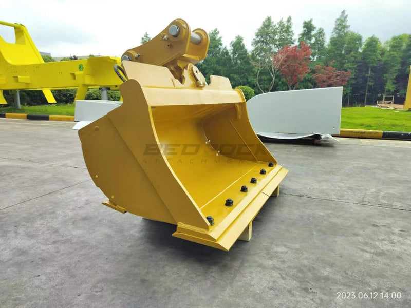 60” Excavator Tilt Ditch Cleaning Bucket fits CAT 312 Excavator-ETBWY312CL-60in-0.57-Excavator Bucket-Bedrock Attachments