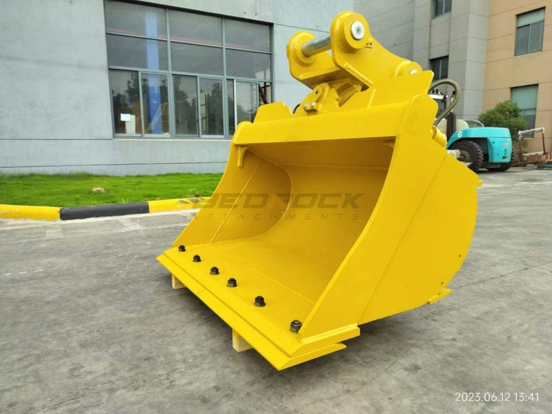 60” Excavator Tilt Ditch Cleaning Bucket fits CAT 320 Excavator B Linkage-ETBWY320CL-60in-0.9-Excavator Bucket-Bedrock Attachments