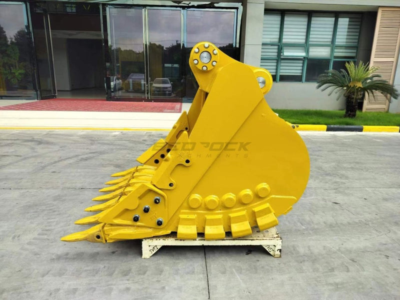 60in Heavy Duty Excavator Bucket fits CAT 320 Excavator CB Linkage-EB324CBHD-60-1.71-Excavator Bucket-Bedrock Attachments