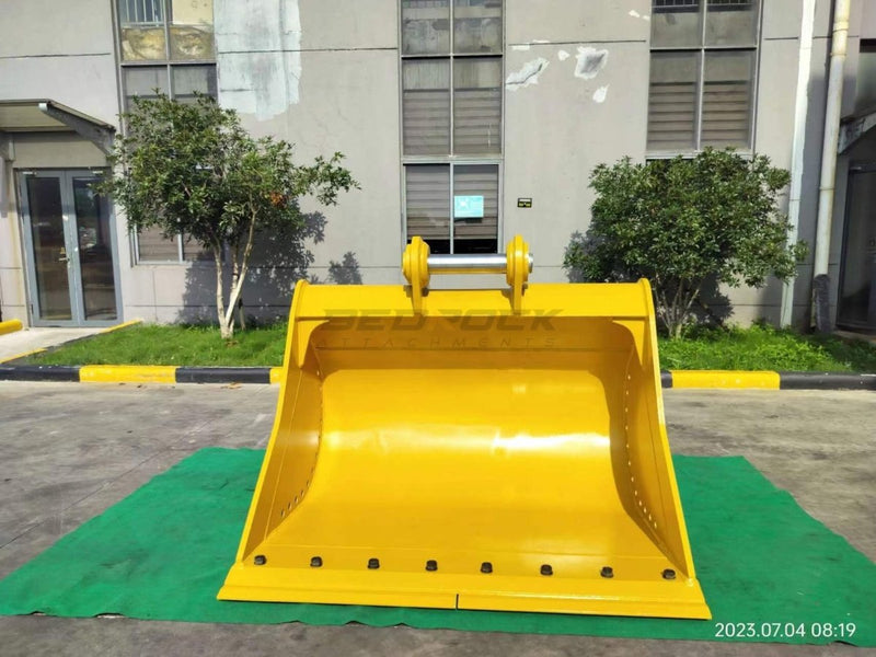 72” Excavator Cleaning Bucket fits CAT 324 325D 329 330D 336D/E 340 Excavator-EBWY336CL-72in-1.96-Excavator Bucket-Bedrock Attachments