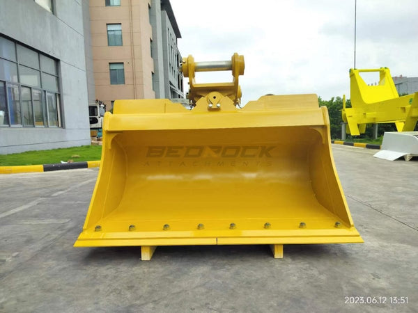 72” Excavator Tilt Ditch Cleaning Bucket fits CAT 320 Excavator B Linkage-ETBWY320CL-72in-1.11-Excavator Bucket-Bedrock Attachments