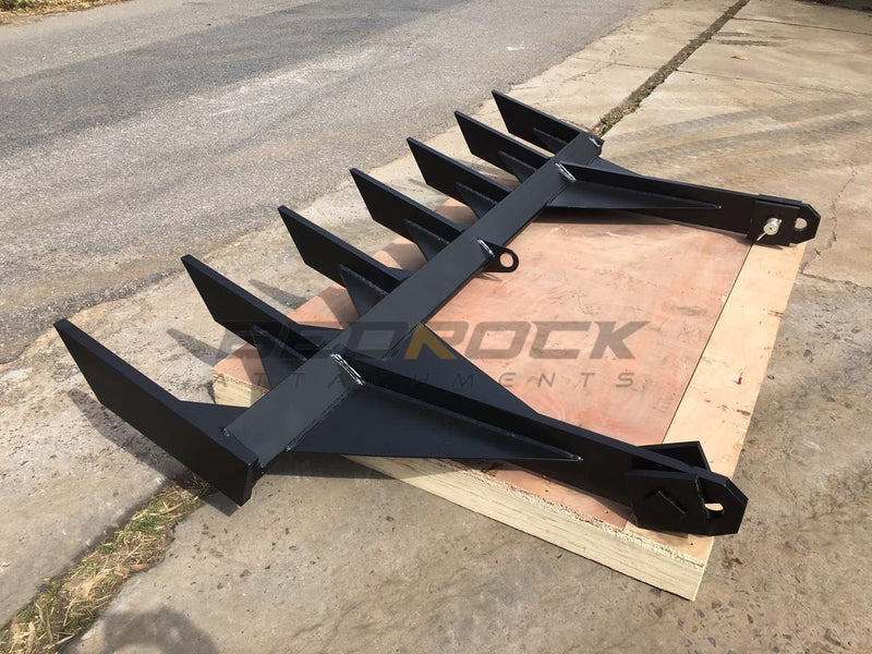 8ft Universal Bulldozer Stickrake-BDR20-bulldozer Stickrake-Bedrock Attachments