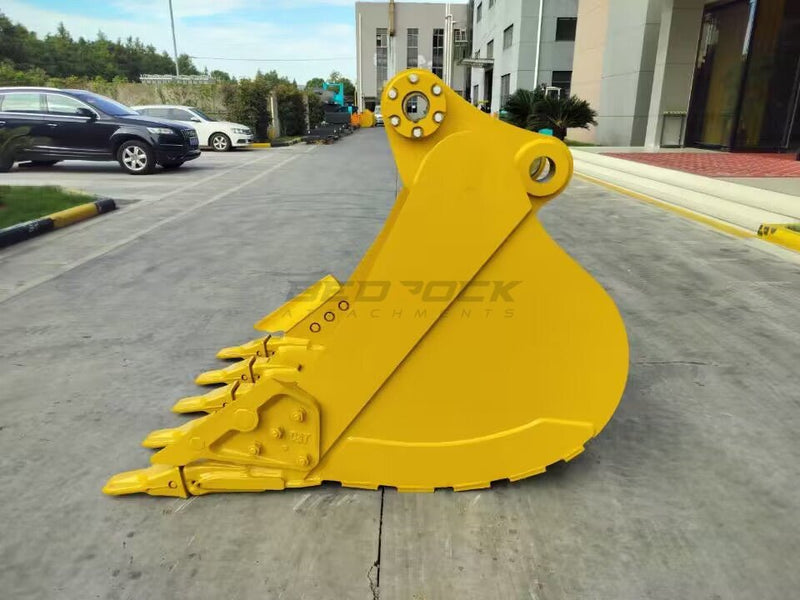 CAT OEM Unused Bucket, 3705825 BUCKET AR HEAVY DUTY, CB Linkage-3705825--Bedrock Attachments