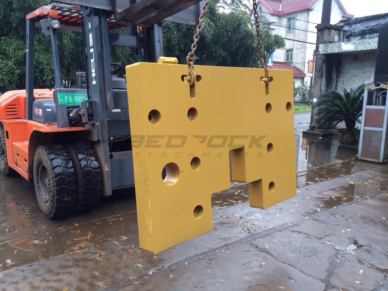 Counterweight fits CAT D11T Bulldozer Part Number 1Z0847B-BC011-Bulldozer Counterweight-Bedrock Attachments