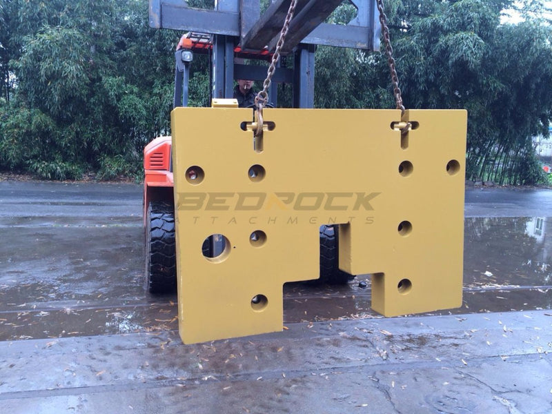 Counterweight fits CAT D11T Bulldozer Part Number 1Z0847B-BC011-Bulldozer Counterweight-Bedrock Attachments