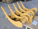 EXCAVATOR RAKE GP-GP (B LINKAGE 60"), 2 x 80mm Pins, B Linkage-EKB60-Excavator Rakes-Bedrock Attachments