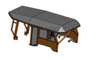 Heavy Duty Canopy fits CAT D8T-BS27-Bulldozer Screens&Sweeps-Bedrock Attachments