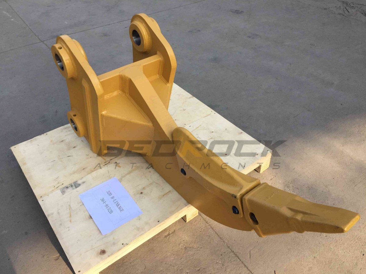 Heavy Duty Excavator Ripper fits CAT 320 Excavator B Linkage - Bedrock ...