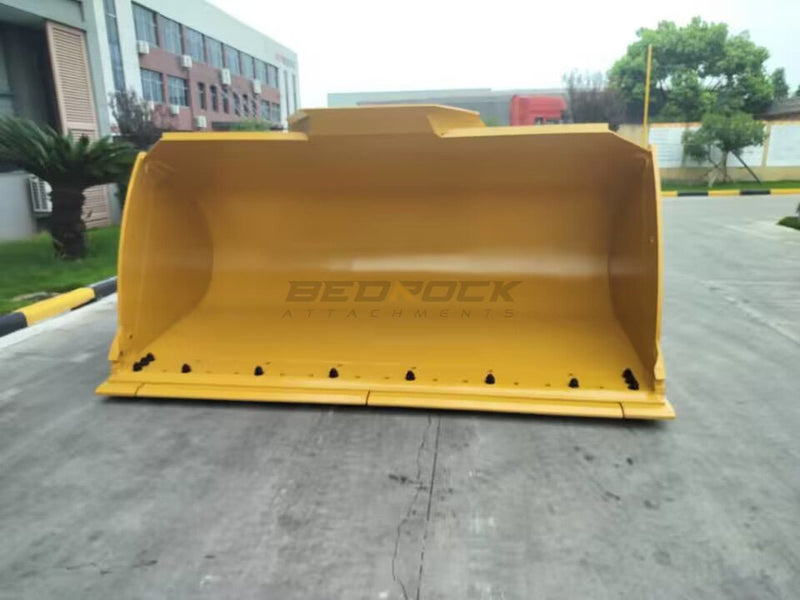 Loader Bucket PIN ON fits CAT 980, 6.0m3, 134in-WLB980PO-134-6.0-Loader Bucket-Bedrock Attachments