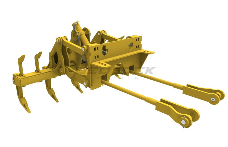 MS Ripper fits CAT 12H/M2 12H/M3 140H/M2 140H/M3 160H/M2 140NG 150NG 160NG 120M2 Ripper with curved arm-MR04-2-Motor grader Ripper-Bedrock Attachments