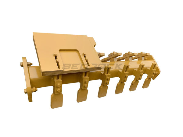 Pad Foot Shell Scraper bar fits CAT CS44 CS423 CS433 Roller-RS10-Roller Pad Foot Shell Kits-Bedrock Attachments