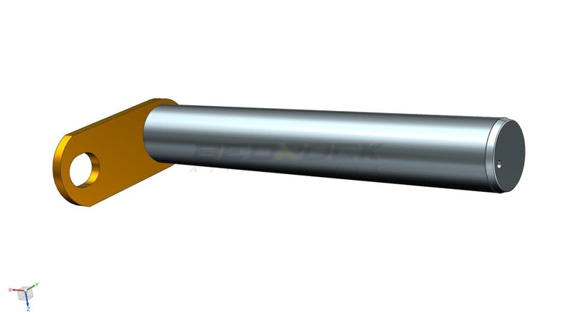 PIN-THUMB-ER06 110mm-2357636-Pin-Bedrock Attachments
