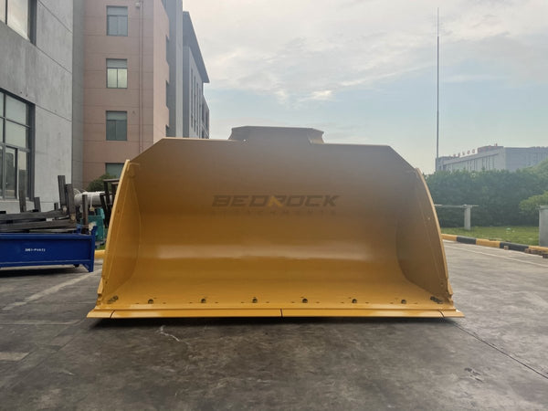 Quick Coupler Bucket fits CAT 950/962 loader, 115in, 3.6m3-WLB950FC-115in-3.6-Loader Bucket-Bedrock Attachments