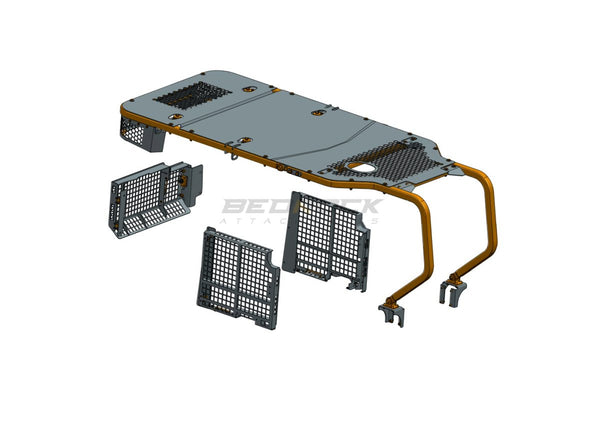 Screens and Sweeps fits CAT D5 Bulldozer-BS50-BS51-Bulldozer Screens&Sweeps-Bedrock Attachments