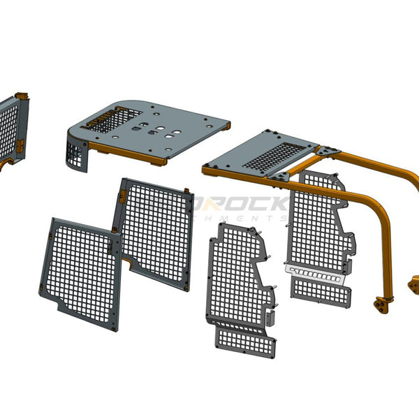 Screens and Sweeps fits CAT D6K-2C Bulldozer - Bedrock Attachments